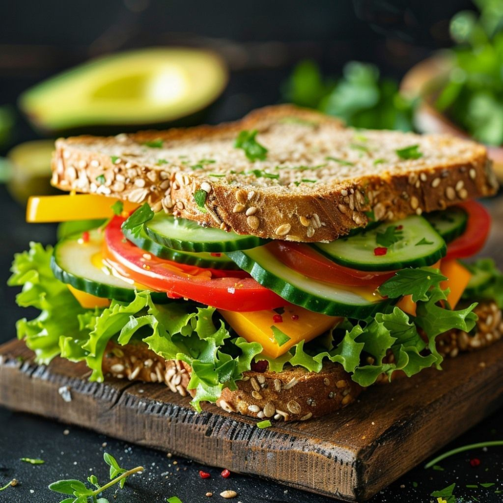 Paneer Garden Sandwich